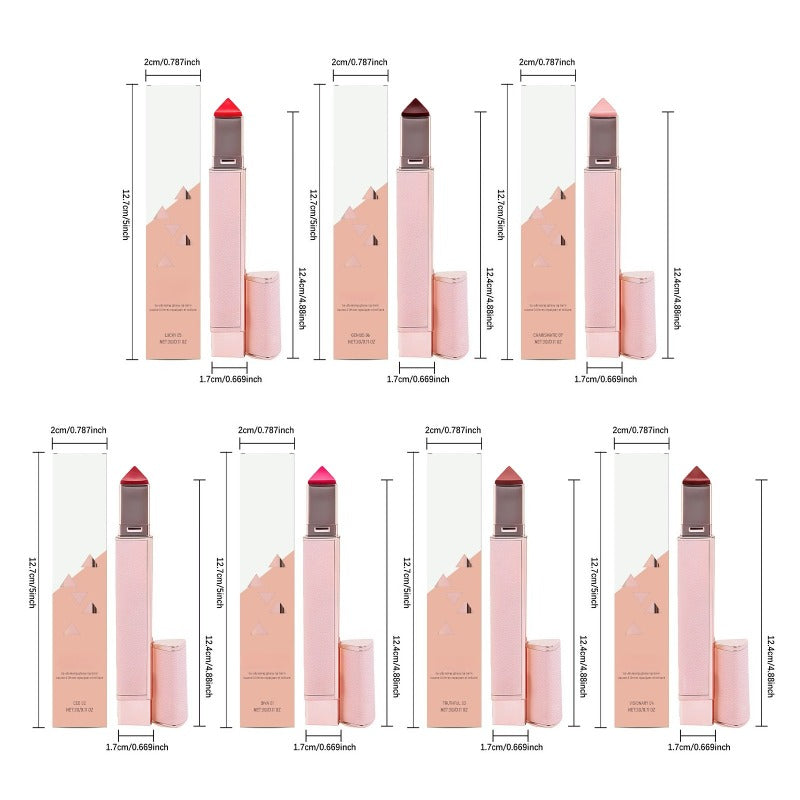 Lip-Plumping Glossy Lip Balm, Hydrating Tinted Lip Stick