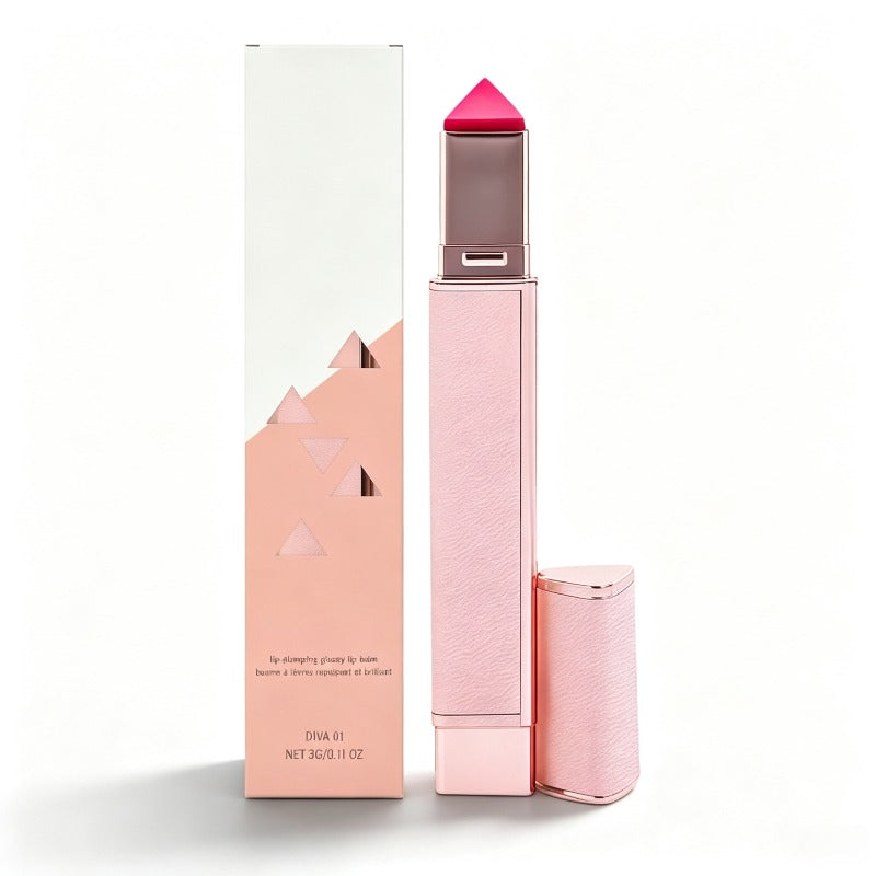 Lip-Plumping Glossy Lip Balm, Hydrating Tinted Lip Stick