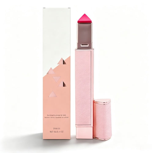 Lip-Plumping Glossy Lip Balm, Hydrating Tinted Lip Stick