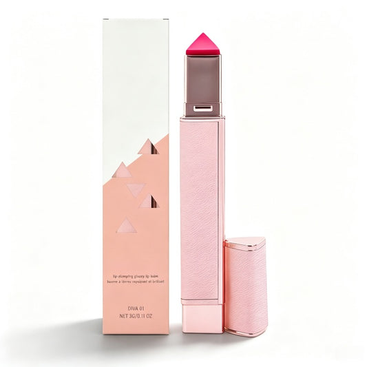 Lip-Plumping Glossy Lip Balm, Hydrating Tinted Lip Stick