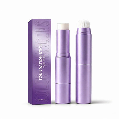 Two in one foundation make-up stick
