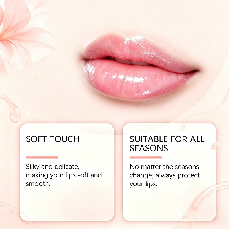 Lip-Plumping Glossy Lip Balm, Hydrating Tinted Lip Stick